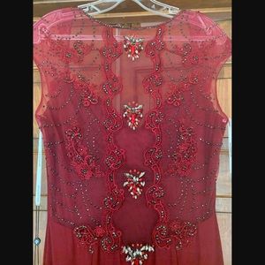 NWT - Burgundy Long Formal Dress